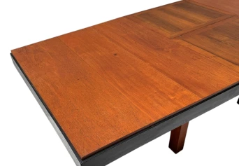 Art Deco Modernist Extending Dining Room Table by Toko v/d Pol Semarang, 1920s
